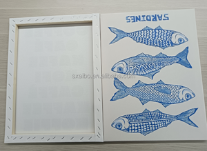 Tranh sơn dầu Tự làm Tranh sơn dầu hình con bướm phong cảnh màu sơn trang trí tranh vải - Product Image 2