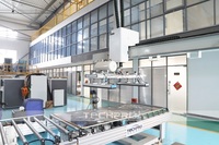 Máquina Automática para Fabricación de Muebles de Madera MDF, Máquina Router CNC de Anidamiento, Línea de Producción de Muebles de Panel para Gabinetes de Oficina