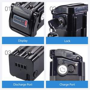 Batería X-Treme Trail Climber Malibu Agogs 24V 36V 10.4Ah 13Ah 15Ah 17.5Ah 21Ah para Bicicleta Eléctrica Swemo SW200 AGOGS Lowstep LEVIT <span class=keywords><strong>Chilo</strong></span> - Product Image 4