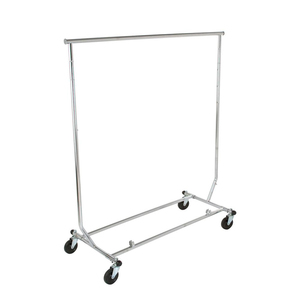 Pavimenti in stand stendibiancheria moveable indumento stand con 4 ruote - Product Image 2
