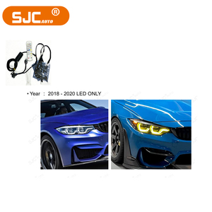 Módulo DRL de Doble Color SJC US STOCK para <span class=keywords><strong>BMW</strong></span> Serie <span class=keywords><strong>4</strong></span> M3 M4 F80 F82 F83 <span class=keywords><strong>LCI</strong></span> 2018-2020, Módulo de Faros Delanteros con Cambio de Color Amarillo/Blanco DRL - Product Image 2