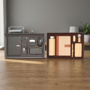 Ensemble Cadeau d'Affaires en Cuir PU Gaufré Liviya en Gros avec Stylo, Porte-clés et Porte-cartes Personnalisables pour Thanksgiving et Noël - Product Image 5
