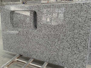 Piano di Lavoro per <span class=keywords><strong>Cucina</strong></span> in Granito Bianco Spray Sea Wave, Bancone da <span class=keywords><strong>Cucina</strong></span> - Product Image 6