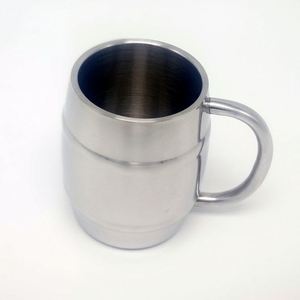 Vaso Térmico Creativo de Acero Inoxidable 304 de 450 ml, Doble Pared, Pulido Espejo, Ecológico, con Tapa y Popote, Mantiene las Bebidas Frías/Calientes - Product Image 2