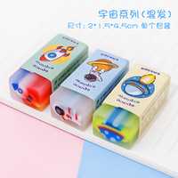 Cartoon Creatief Fruit Vierkant Plastic Potloodgum Basisschoolleerlingen Kinderen Schrijfwaren Dierlijk Marien Schattig Gum