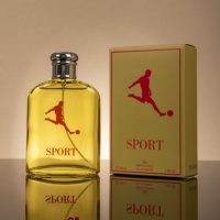 Perfume Deportivo para Hombre, Aroma Ligero y Duradero, Botella de Vidrio con Diseño Deportivo, Colonia para Deportes al Aire Libre Diarios, Regalo