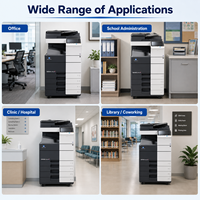 Mesin Fotokopi Multifungsi Warna A3 Konica Minolta Bizhub C454e Rekondisi 45ppm Cetak Salin Pindai Faks Printer Kantor All-in-One