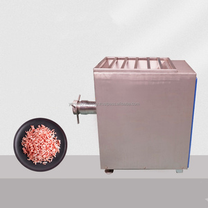 Máquina trituradora de carne de acero inoxidable picadora de verduras y carne maquinaria cortadora de carne congelada fresca con componente de motor central - Product Image 6