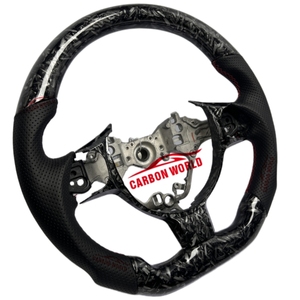 Volante de fibra de carbono forjado para Toyota <span class=keywords><strong>GT86</strong></span> TRD GRMA Subaru BRZ 2012-2020 WAX VA, volante de coche deportivo personalizado - Product Image 6