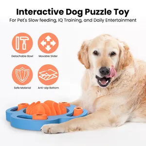 I giocattoli Puzzle per cani di nuova uscita aumentano l'alimentatore interattivo per giochi di addestramento IQ per cani