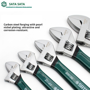 <span class=keywords><strong>ประแจ</strong></span>ปรับขนาดได้ รุ่น Shida 47249 47250 47252 คุณภาพระดับอุตสาหกรรม พร้อมด้ามจับพลาสติก ผลิตจากเหล็ก Cr-V - Product Image 3