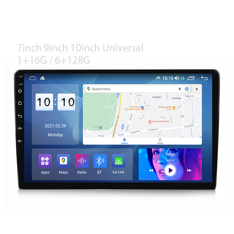 MEKEDE Universal 2Din Auto Ips Screen Navigation GPS Multimedia Android 10 11 Car Video Player Radio Stereo Audio System