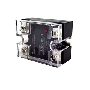 โซลิดสเตตรีเลย์เฟสเดียว 40A DC ควบคุม AC SSR-40DA 480VAC SSR-D4840A 1D4840 - Product Image 3