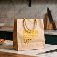 Sacs en papier kraft écologiques recyclables imprimés sur mesure pour chaussures, chaussettes, vêtements, emballages alimentaires avec logo personnalisé