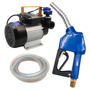 Pompa Bahan Bakar Diesel Self-priming Kecil 220V 110V Pompa Transfer Pengiriman Solar/Kerosin Rumah Tangga 60L/mnt 550W - Product Image 1