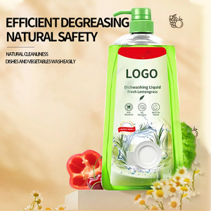 OEM yüksek kalite toptan ALLSMELL 1L çevre dostu doğal temizlik deterjanı sabun sofra bulaşık sıvı - Product Image 1