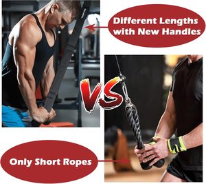 Fitness Training <span class=keywords><strong>Triceps</strong></span> Down Pull Machine Haltère Fly Machine <span class=keywords><strong>avec</strong></span> Poignées En Caoutchouc Biceps Core Strength Tendeur - Product Image 4
