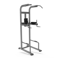 Machine d'exercice verticale Kness UP/DiP KJ-1271 pour usage commercial en salle de sport