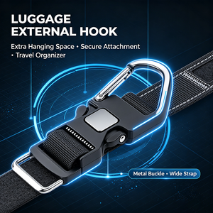 ตะขอแขวนกระเป๋าเดินทางแบบพกพาสำหรับติดกระเป๋าเดินทางหรือกระเป๋าถือ - Product Image 5