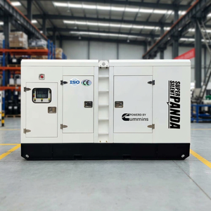 Generador Diésel de 50kVA con Enfriamiento por Agua y Arranque Eléctrico con Carcasa Insonorizada para Uso Industrial - Product Image 1