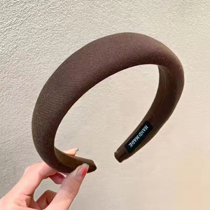 Accessori <span class=keywords><strong>per</strong></span> <span class=keywords><strong>capelli</strong></span> coreani personalizzati all'ingrosso di design personalizzati <span class=keywords><strong>spugna</strong></span> imbottita <span class=keywords><strong>per</strong></span> signore ragazze cerchio <span class=keywords><strong>per</strong></span> <span class=keywords><strong>capelli</strong></span> da donna - Product Image 6