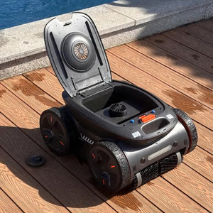 Robot nettoyeur de <span class=keywords><strong>piscine</strong></span> automatique intelligent sans fil avec fonction de nettoyage des parois, aspirateur sous-marin sans fil - Product Image 4