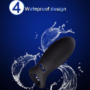 Anillo Vibrador para Pene LOTUSIF, Color Morado, Mayor Estimulación Masculina, Juguete para Adultos - Product Image 5