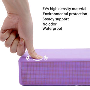 Bloque de Yoga de espuma EVA con logotipo personalizado antideslizante gimnasio Fitness Yoga <span class=keywords><strong>Pilates</strong></span> <span class=keywords><strong>ladrillo</strong></span> para uso doméstico - Product Image 3