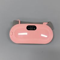 Tragbarer Elektrischer Bauchheizgürtel USB-Massagegerät zur Linderung von Menstruationsschmerzen Muskelentspannungsgerät für Frauen Bürokomfort
