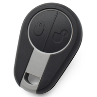 Boîtier de remplacement pour clé intelligente de voiture, 2 boutons, coque de clé pour camion européen