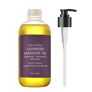 Lavanda Salón de hierbas Masaje corporal Hidratante SPA Músculos Relajante Romántico Aromático Dolor Aceite esencial - Product Image 6