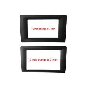 Meihua 9 to 10 inch 10 to 9inch Transition Frame Android Radio Fascia Adapter For Audio Dash Fitting Panel Frame Kit