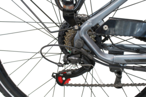 Vélo de montagne électrique 700C 48V 500W avec batterie cachée 15Ah, cadre en aluminium, 7 vitesses, frein à disque mécanique pour adultes - Product Image 4