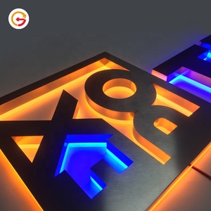 Insegna personalizzata JAGUARSIGN per attività commerciali, lettere <span class=keywords><strong>in</strong></span> <span class=keywords><strong>metallo</strong></span> illuminate per esterni, insegna pubblicitaria retroilluminata, produttore di lettere 3D <span class=keywords><strong>da</strong></span> <span class=keywords><strong>parete</strong></span> - Product Image 1