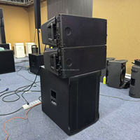 Subwoofer Aktif 8003-AS II 18 inci 2200W Daya Puncak Ramah Lingkungan Tahan Air Portabel Kabinet Kayu Tahan Lama untuk Suara Surround