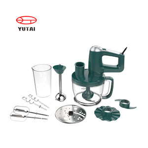 Robot culinaire multifonctionnel électrique commercial 10-en-1 avec bol en plastique pour usage domestique - Product Image 1