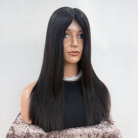 Prix de gros Perruque juive Sheitel 5x5 en cheveux humains vierges européens avec dessus en soie, effet cuir chevelu naturel, pour femmes souffrant de perte de cheveux