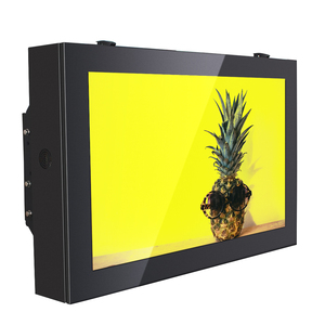 Durable haute luminosité étanche LCD extérieur suspendu numérique affiche publicité Machine commerciale pour ascenseur métro aéroport - Product Image 1