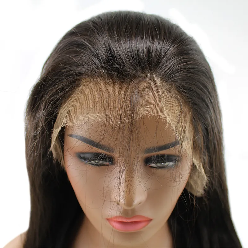 12A Grade Virgin Raw Indian Een Donor Haar Hd Full Lace Pruik