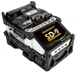 Newest SD-9 Fiber Splicer <b>Machine</b> 6 Motor Core Alignment <b>Splicing</b> VFL OPM Equipment - Product Image 1