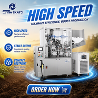 Machine de scellage électrique automatique pour l'emballage de savon liquide, d'huile et de crème de 200 ml |   Avec moteur, garantie 1 an