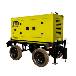 Di động Trailer gắn DIESEL-powered Hàn Máy phát điện Combo im lặng nước dual-xử lý Hàn đốt trong ổ đĩa động cơ - Product Image 5