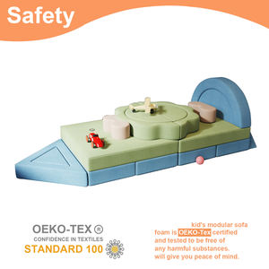 Pack de compression canapé pour enfants pliable enfants canapé-lit en peluche chaud multifonction bébé canapé convient aux meubles pour enfants de chambre à coucher - Product Image 6