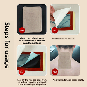 바이 카오 진방 허브 블랙 석고 통증 완화 패치 13*18cm | 등/목/어깨/무릎 지원 | 클래스 I 의료 기기 | 2 - Product Image 4