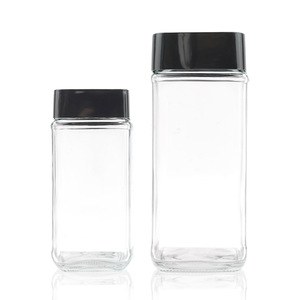 Botella de Vidrio Transparente para Almacenamiento de Bebidas, Café, Leche y Jugos, 200/380 ml, Hermética, de Grado Alimenticio, Disponible en Stock - Product Image 1