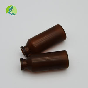 Directe Levering 30Ml Wegwerp Bruine Vaccin Injectieflessen Met Rubberen Stopper Zeefdruk Diergeneeskunde - Product Image 2