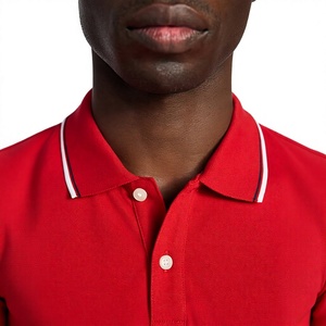 Polo para Hombre Antiarrugas de Punto Piqué, Mezcla de Algodón/Poliéster, 220 GSM, Venta al por Mayor, MOQ Bajo, OEM, Logotipo Personalizado, Marca - Product Image 6