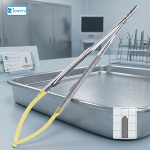 ที่จับเข็มแบบหนัก Jacobson สำหรับการผ่าตัดทั่วไป ได้รับการรับรองมาตรฐาน CE เครื่องมือผ่าตัดแบบใช้มือ คลาส II F7-317 ISO 2015 - Product Image 3