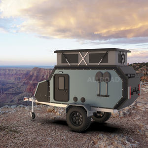 Mini <span class=keywords><strong>caravane</strong></span> de voyage, <span class=keywords><strong>caravane</strong></span> de luxe à toit relevable, camping hors route, nouvelles caravanes de voyage - Product Image 5