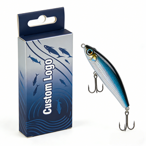 Cajas de cartón y plástico reciclables, personalizadas e impresas al por mayor para empaquetar señuelos de pesca, anzuelos y otros accesorios de pesca. - Product Image 1